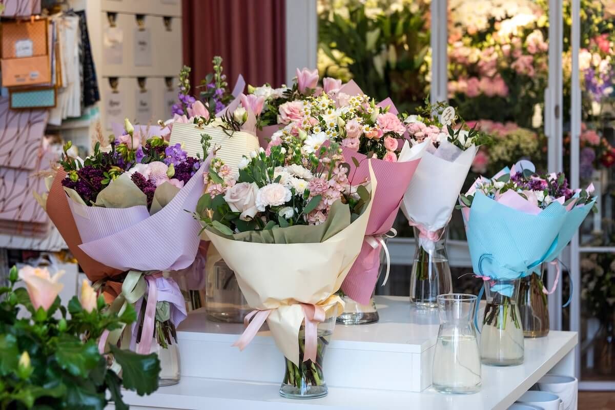 Blomsterbutik i København