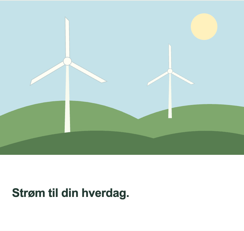 Vindmøller i landskabet