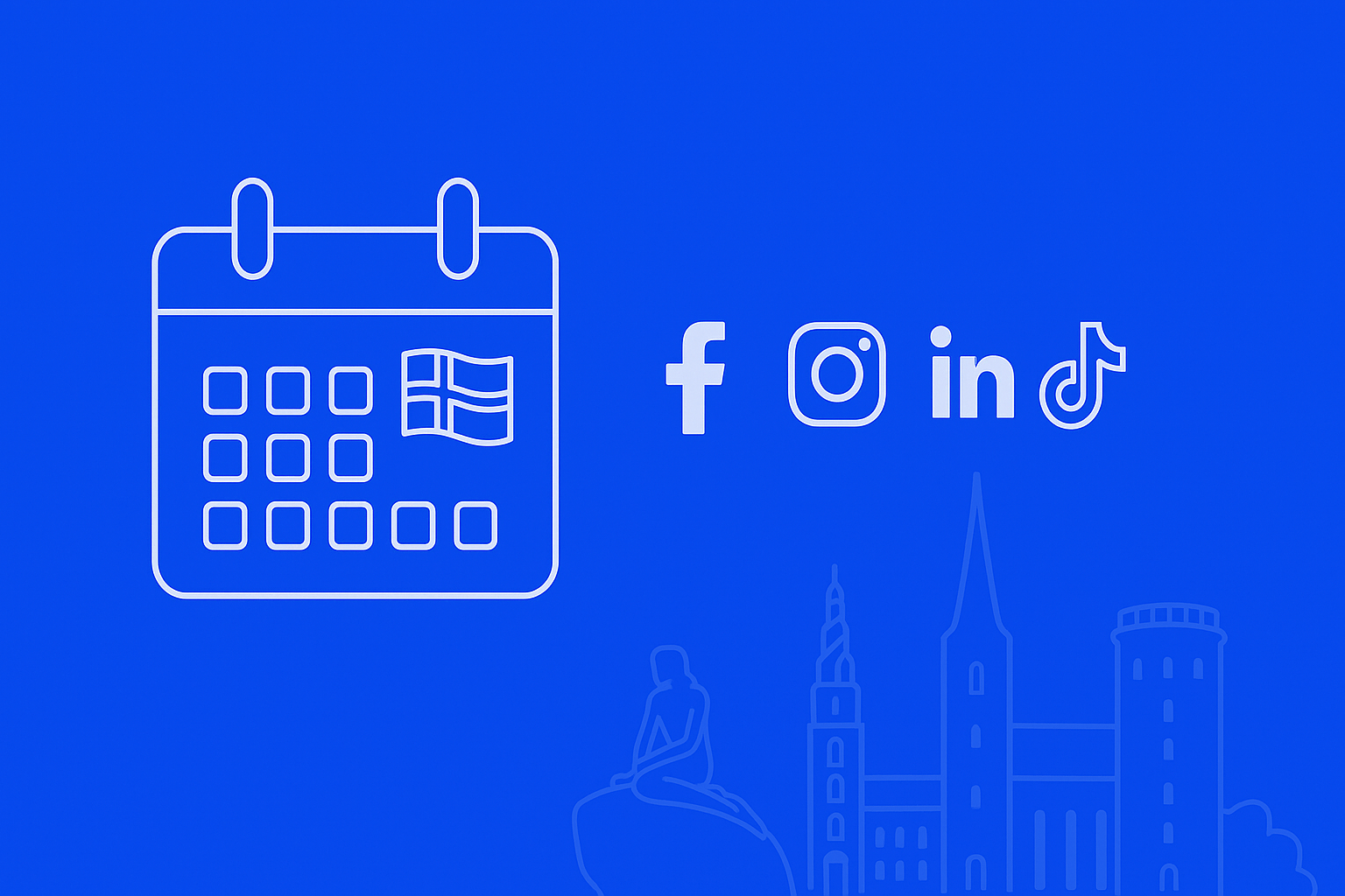 Content-kalender med Mærkedage