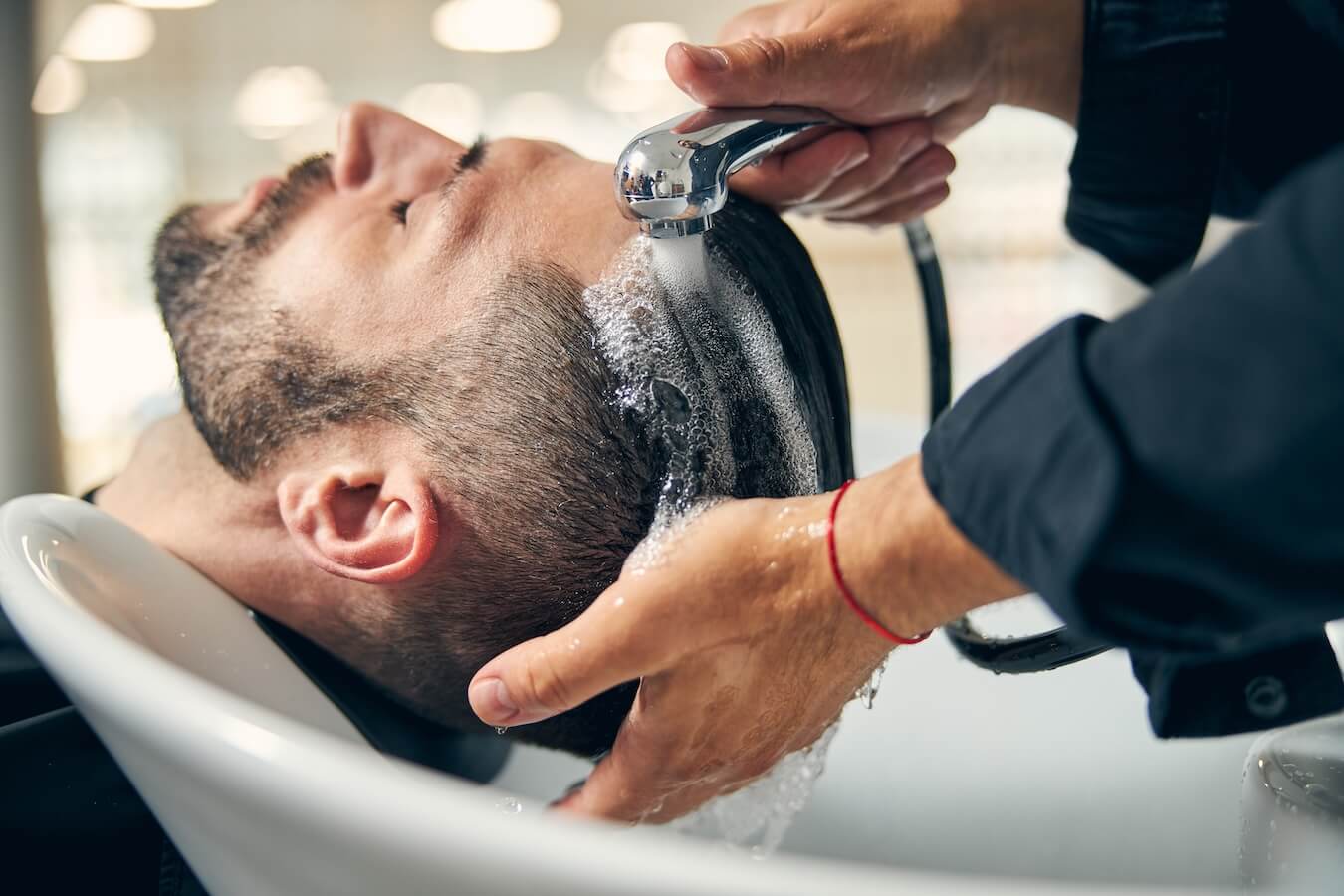 frisør hårvask