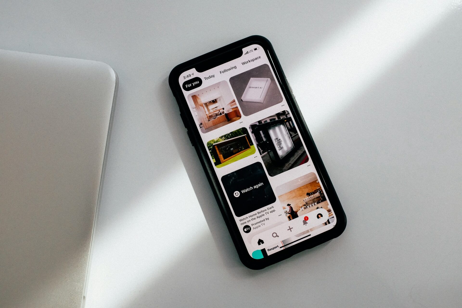 Pinterest mobil app