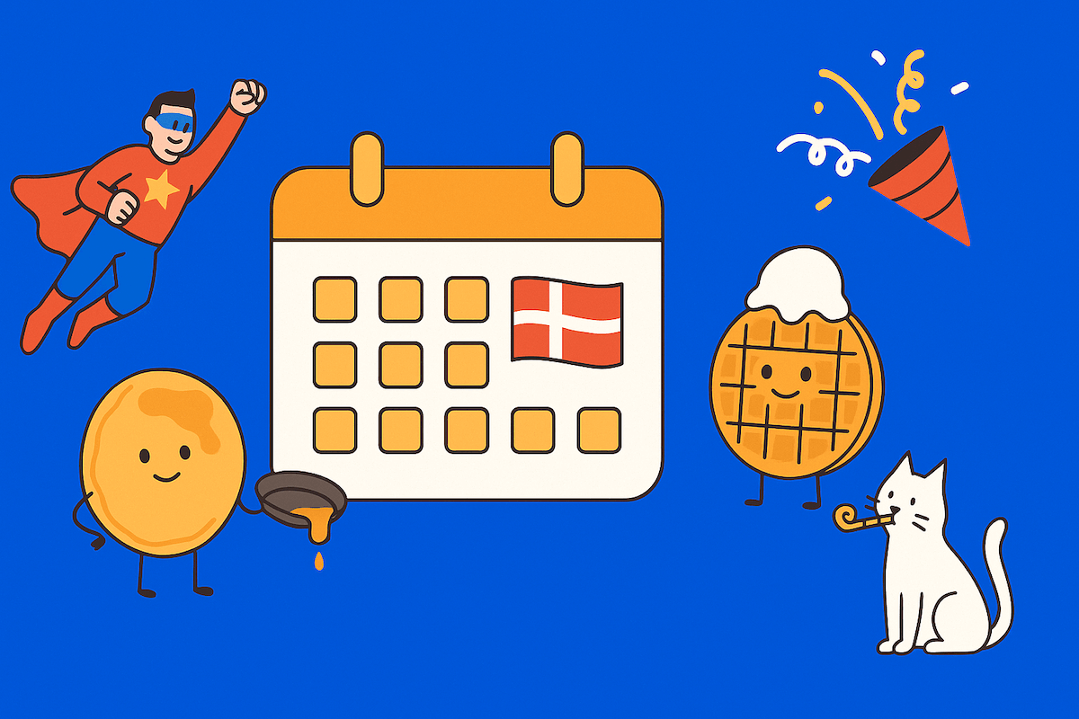 Sjove mærkedage i en lang liste